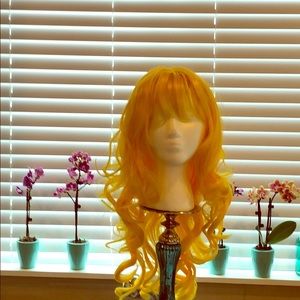 Yellow Comic Book Costume Wig